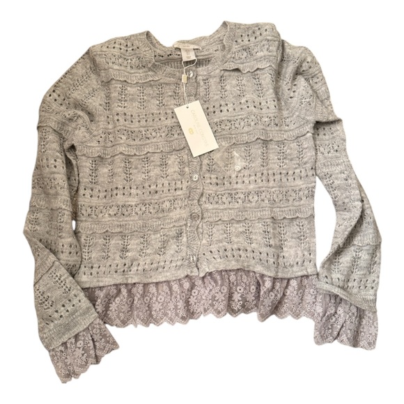 Caroline Constas Lace Knit CardiganRomantic Boho Resort StyleUSD395